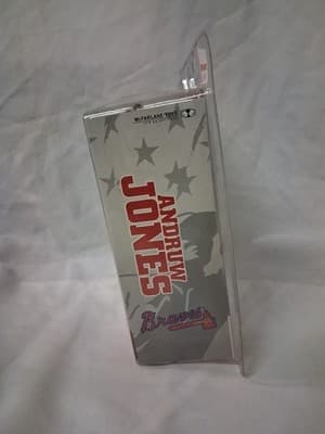 2004 ANDRUW JONES MCFARLANE MLB SERIES 9 ATLANTA BRAVES FIGURE White Uniform - Thumbnail 3