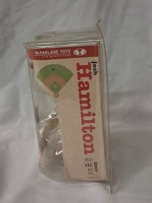 Josh Hamilton McFarlane Sports Picks Action Figure Cincinnati Reds Debut MLB 21 - Thumbnail 3