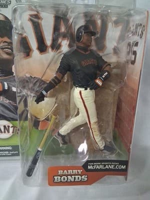 Barry Bonds SF Giants Action Figure McFarlane Sportspicks 2002 MLB Baseball - Thumbnail 2