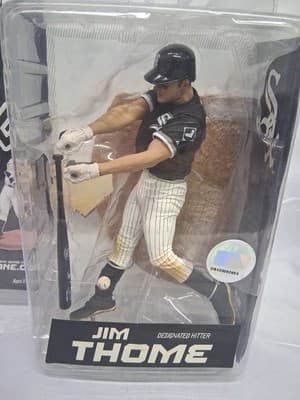 MCFARLANE MLB SERIES 17 JIM THOME CHICAGO WHITE SOX CHASER VARIANT FIGURE - Thumbnail 2