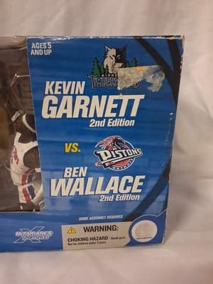 McFARLANE / NBA : *Kevin Garnett VS Ben Wallace* McFarlane - 2nd Edition. NEW - Thumbnail 5