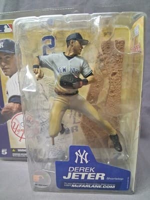 McFarlane MLB Series 5 Derek Jeter New York Yankees Action Figure - Thumbnail 2