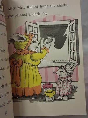 1986 Hurray For Hattie Rabbit Book By Dick Gackenbach EUC - Thumbnail 4