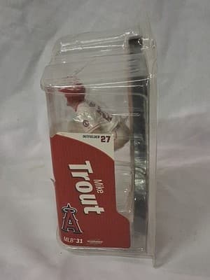 McFarlane Toys Mike Trout Los Angeles Angels Series 31 New Sealed - Thumbnail 3