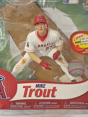 McFarlane Toys Mike Trout Los Angeles Angels Series 31 New Sealed - Thumbnail 2