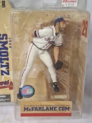 McFarlane Sportspicks Baseball Series 8 John Smoltz #70 Atlanta Braves 2004 - Thumbnail 2