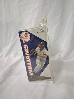 2003 McFarlane MLB Series 7 Bernie Williams New York Yankees Grey Jersey New - Thumbnail 3
