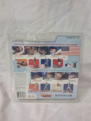 Roberto Alomar Mets MLB 2002 McFarlane Figurine Sealed New - Thumbnail 4