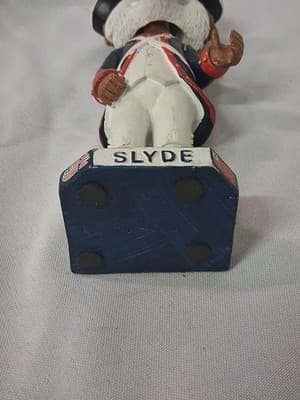 SLYDE the FOX New England Revs Revolution SGA MLS Mascot Bobblehead No Flag Pole - Thumbnail 8