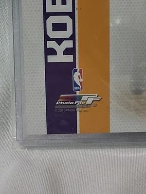 Rare Kobe Bryant Photo 8X10 NBA L.A Lakers Photo File 2010 In Plastic And Loader - Thumbnail 4