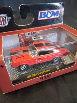 1/64th M2 Machines Auto Thentics R79 B&M 1966 Dodge Charger Gasser - Thumbnail 3