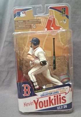 MLB Sports Picks Series 26 Kevin Youkilis Action Figure [White Jersey]