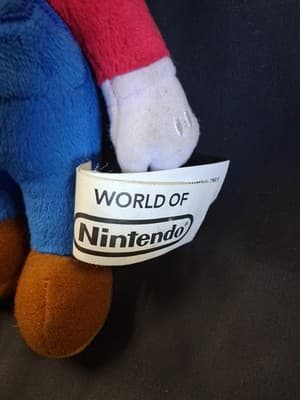 Mario 8" Plush World of Nintendo Stuffed Collectible Toy - Thumbnail 3