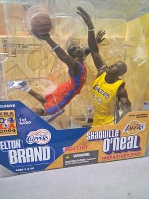 Shaquille O'Neal McFarlane Figures NBA Elton Brand 2004 All-Star Exclusive Toy - Thumbnail 3