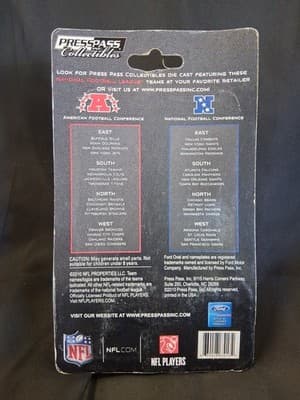 New York Giants Diecast Ford Car With Steve Smith Prestige Card - Thumbnail 3