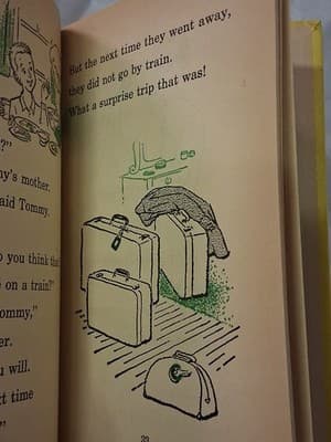 A Train For Tommy Easy Reader By Edith Tarcov Wonder Books 1962 Ex-Library - Thumbnail 5