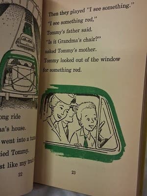 A Train For Tommy Easy Reader By Edith Tarcov Wonder Books 1962 Ex-Library - Thumbnail 6
