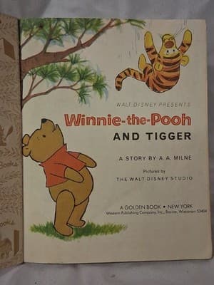 Winnie-the-Pooh and Tigger (Little Golden Book) - A. A. Milne Hardcover - Thumbnail 5