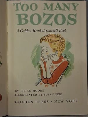 Vintage Children's Book ~ TOO MANY BOZOS ~ Lilian Moore ~ Susan Perl - Thumbnail 5