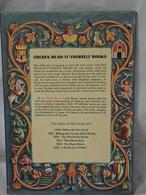 Vintage Children's Book ~ TOO MANY BOZOS ~ Lilian Moore ~ Susan Perl - Thumbnail 4