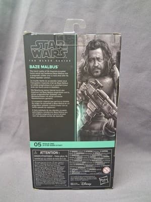 Star Wars The Black Series ( Rogue One ) Baze Malbus 6 inch Action Figure 05 NEW - Thumbnail 2