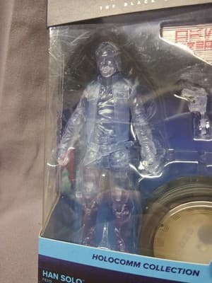 Star Wars The Black Series Hologram Han Solo 6" Action Figure - Thumbnail 2