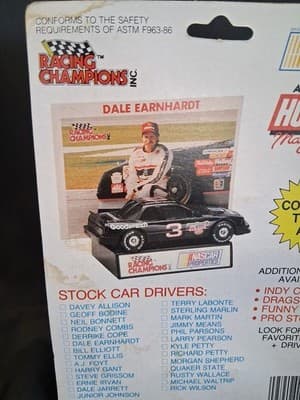 1990 Racing Champions 1:64 Series 1 Rusty Wallace #27 Earnhardt Back - Thumbnail 3