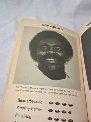 Vintage 1976 All-Pro Football Stars - Paperback By Jerry Brondfield - Thumbnail 4