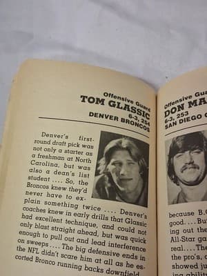 ALL-PRO FOOTBALL STARS 1977 by Jerry Brondfield (1977, Scholastic) PB Book - Thumbnail 4