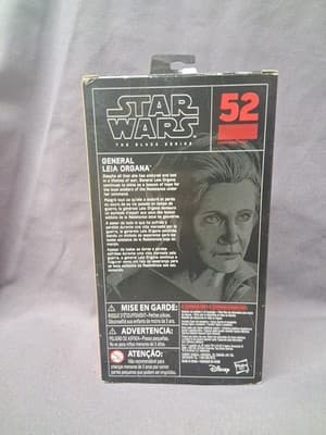 Hasbro Star Wars The Black Series General Leia Organa Action Figure MOC - Thumbnail 2