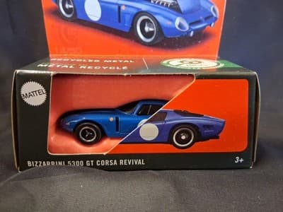 BIZZARRINI 5300 GT CORSA REVIVAL - Matchbox Moving Parts - 1:64 SCALE - Thumbnail 2