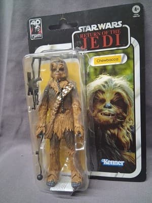 Star Wars The Black Series Chewbacca Chewy ROTJ VI 40th Anniversary 6 In Figure - Thumbnail 2