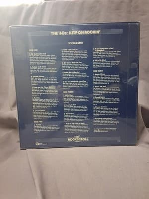 SEALED ~ THE 60'S KEEP ON ROCKIN" VARIOUS TIME LIFE 2 LP RECORD ALBUM SET LOW$ - Thumbnail 2