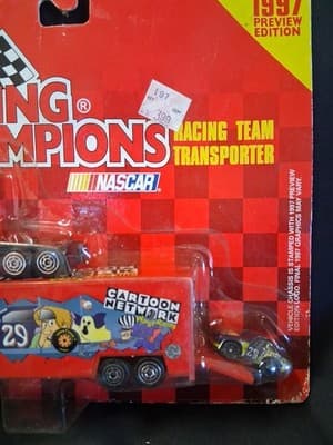 Racing Champions, Cartoon Network Nascar Racing Team Transporter 1997 Edition - Thumbnail 3