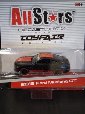Maisto All-Stars 2015 Ford Mustang GT Black 1:64 ToyFair - Thumbnail 2