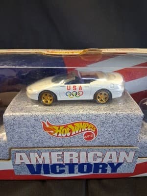 Hot Wheels - 1996 Olympic Games American Victory- 3 Car Set. Camaro. Vintage. - Thumbnail 3