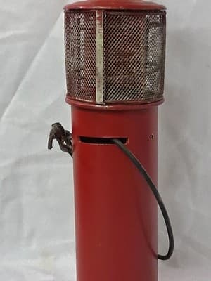 Route 66 Gas Pump Model Red Fire Chief 14 Inches Tall Decorative Modern Decor - Thumbnail 8