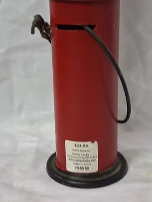 Route 66 Gas Pump Model Red Fire Chief 14 Inches Tall Decorative Modern Decor - Thumbnail 9