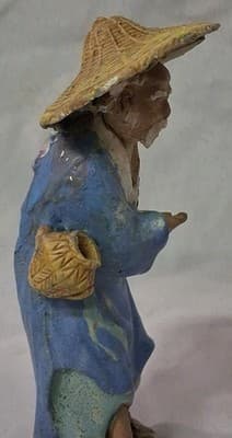 Vintage Chinese Mudman Figurine - Thumbnail 7