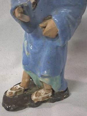 Vintage Chinese Mudman Figurine - Thumbnail 4