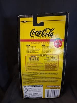 NEW Vintage 1998 Matchbox Collectibles Coca-Cola 1933 Ford Coupe Die-cast NASCAR - Thumbnail 3