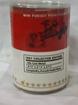 1997 Campbells Soup Kids - Pursuit Pedal Plane - Die Cast Metal Collector Ed. - Thumbnail 3
