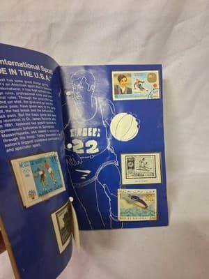 1974 The World of Sports Stamp Album with Stamps - Thumbnail 5
