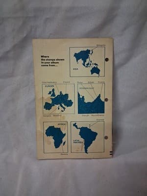 1974 The World of Sports Stamp Album with Stamps - Thumbnail 2