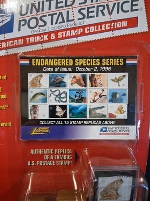 1999 Johnny Lightning U.S. Postal Service Limited Edition 1996 Dodge Ram B28 (B) - Thumbnail 3