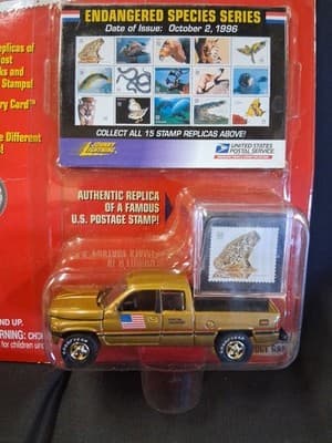 1999 Johnny Lightning U.S. Postal Service Limited Edition 1996 Dodge Ram B28 (B) - Thumbnail 2