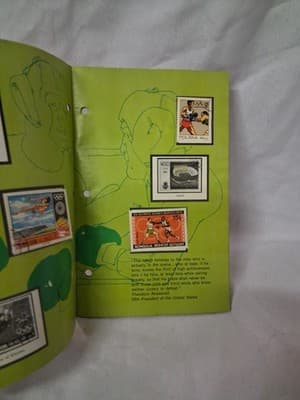 1974 The World of Sports Stamp Album with Stamps - Thumbnail 7