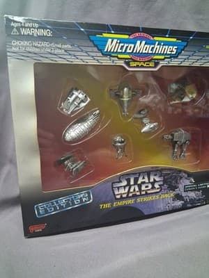 Micro Machines Star Wars Empire Strikes Back Collectors Edition New Galoob 1995 - Thumbnail 2