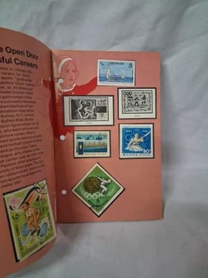 1974 The World of Sports Stamp Album with Stamps - Thumbnail 8