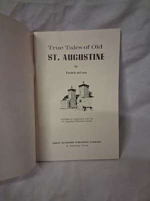 📖🌴 Vintage Book – Saint Augustine FL History 1966 🏰📚✨ - Thumbnail 5
